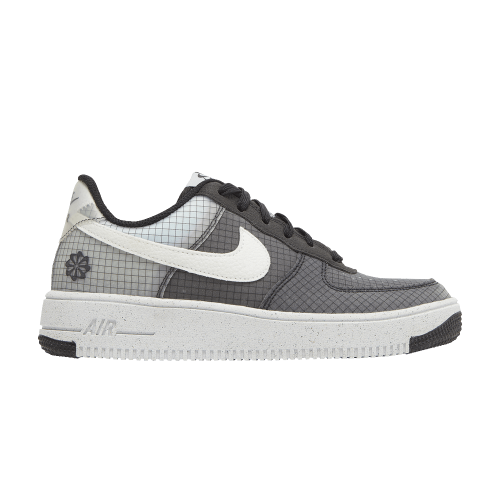 Кроссовки Nike Air Force 1 Crater GS 'Move To Zero - Black White'