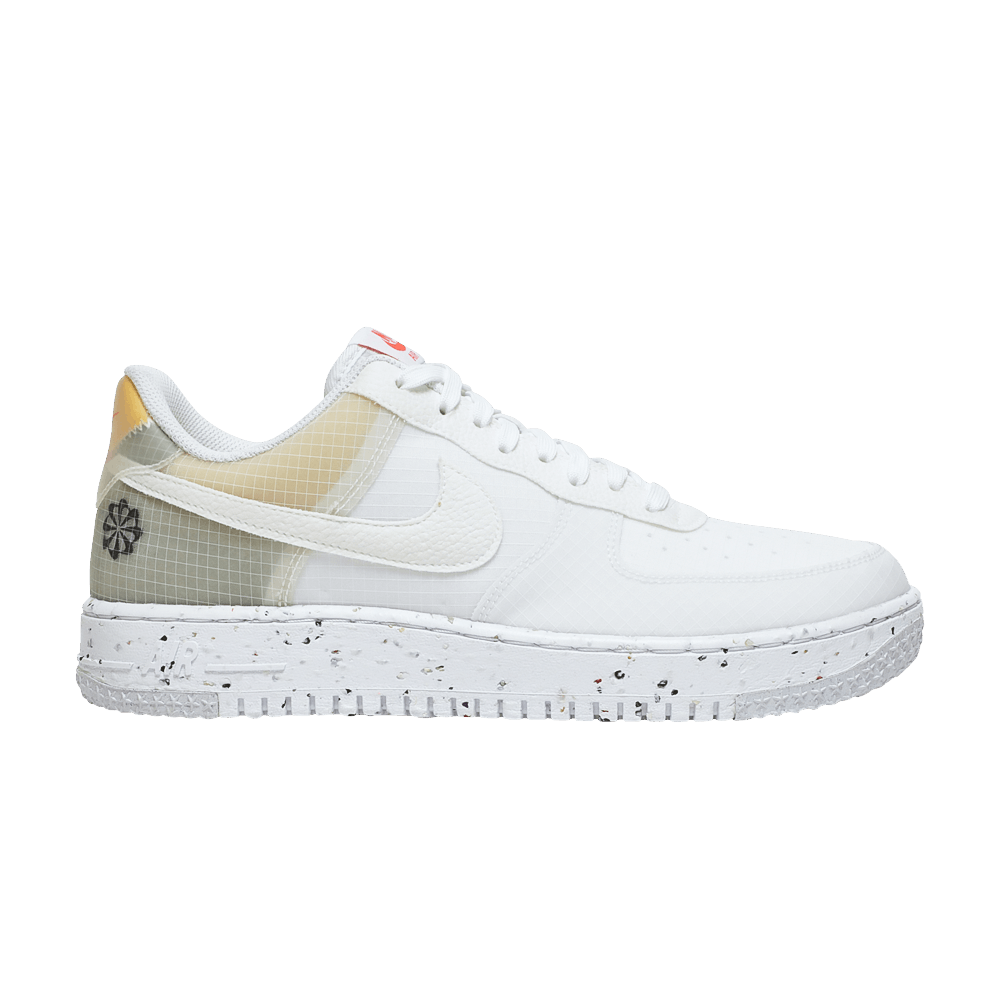 Кроссовки Nike Air Force 1 Crater 'Move To Zero - White Orange'