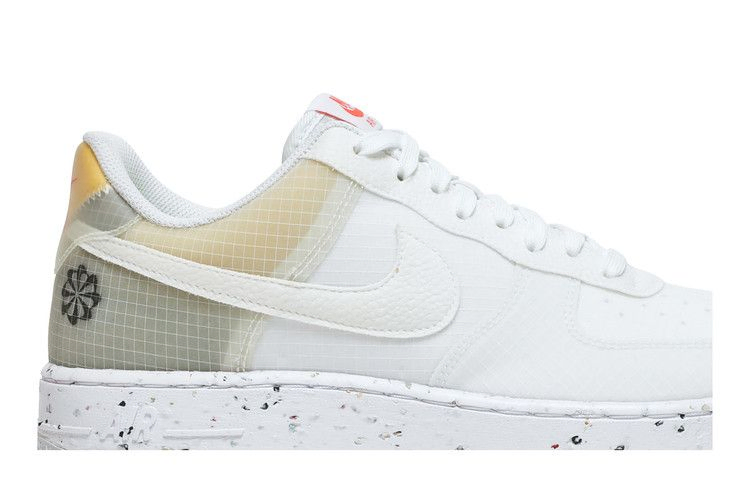 Кроссовки Nike Air Force 1 Crater 'Move To Zero - White Orange'