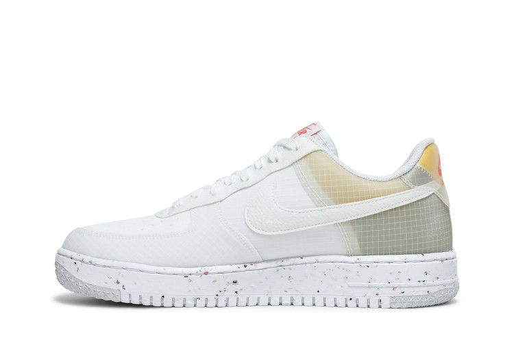 Кроссовки Nike Air Force 1 Crater 'Move To Zero - White Orange'