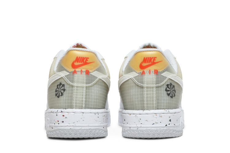 Кроссовки Nike Air Force 1 Crater 'Move To Zero - White Orange'