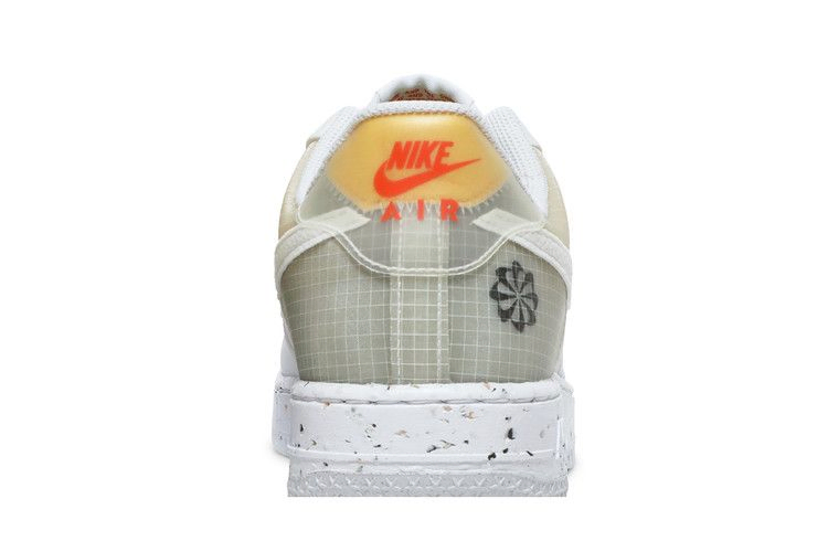 Кроссовки Nike Air Force 1 Crater 'Move To Zero - White Orange'
