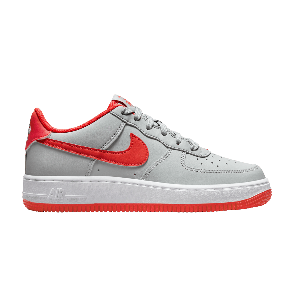 Кроссовки Nike Air Force 1 GS 'Light Smoke Bright Crimson'