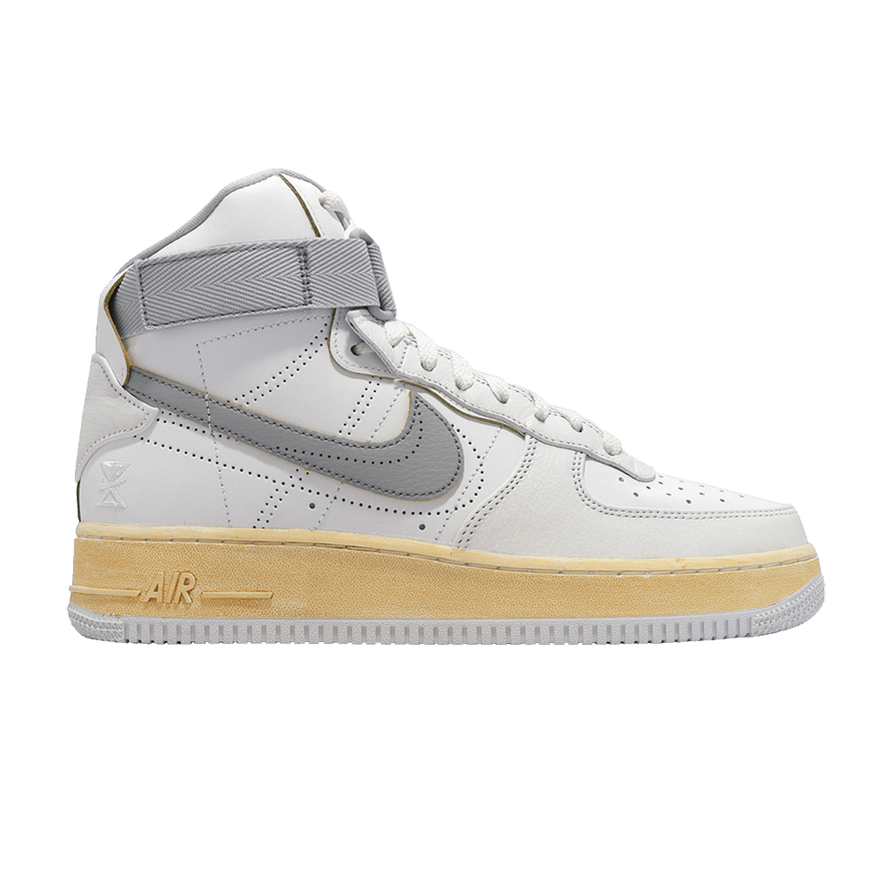 Кроссовки Nike Air Force 1 High '07 Premium 'White Wolf Grey'
