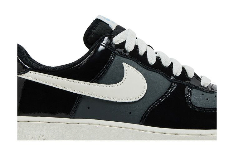 Кроссовки Nike Air Force 1 Low 'Black Iron Grey Patent'