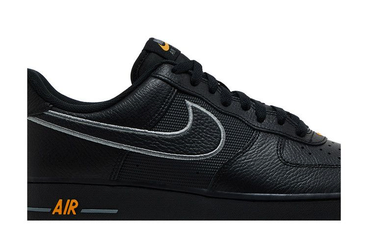 Кроссовки Nike Air Force 1 Low 'Black Laser Orange'