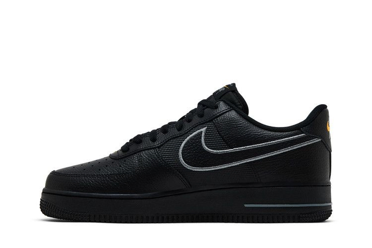 Кроссовки Nike Air Force 1 Low 'Black Laser Orange'