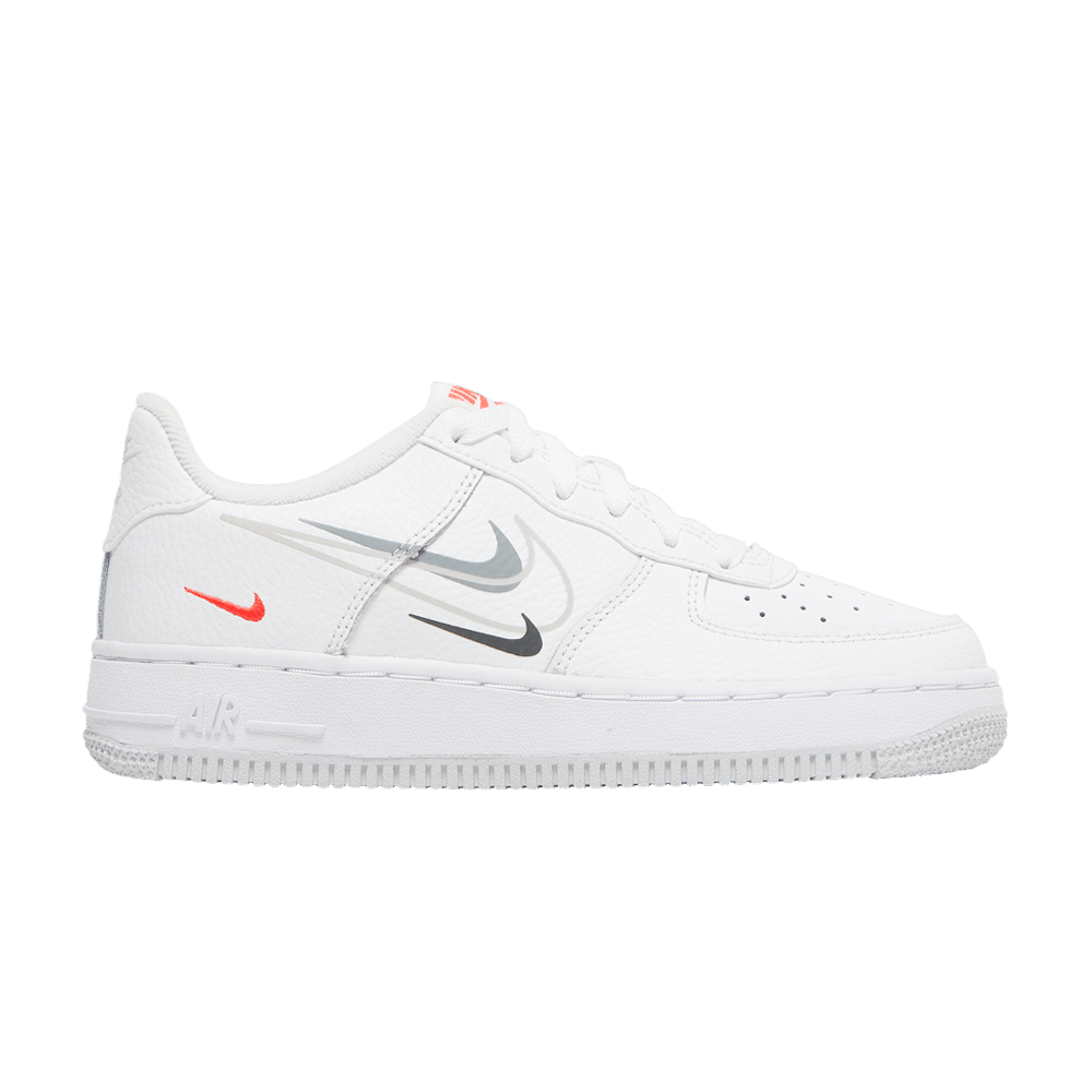 Кроссовки Nike Air Force 1 Low GS 'Multi-Swoosh'