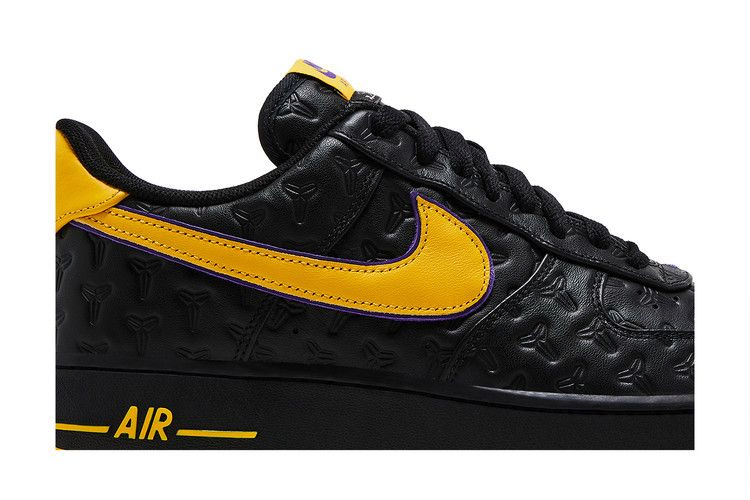 Кроссовки Nike Kobe Bryant x Air Force 1 Low 'Lakers Away - Numbered'