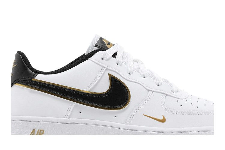 Кроссовки Nike Air Force 1 LV8 GS 'White Metallic Gold'