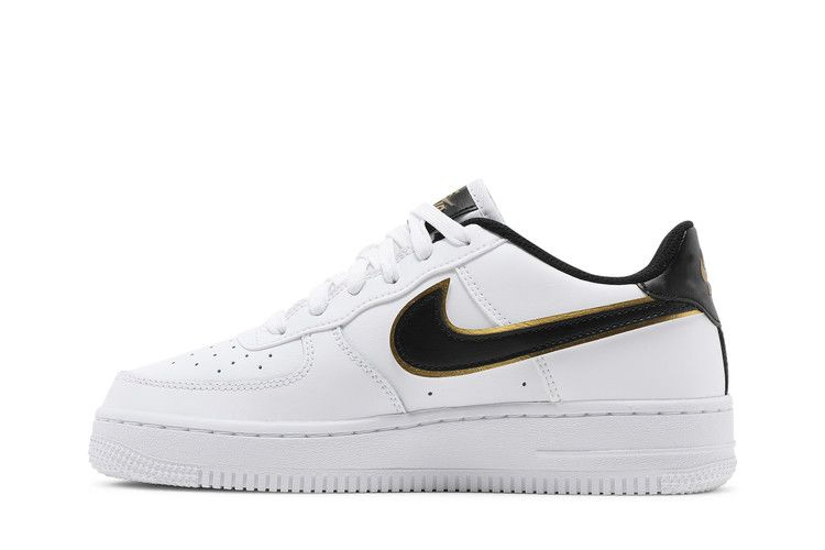 Кроссовки Nike Air Force 1 LV8 GS 'White Metallic Gold'