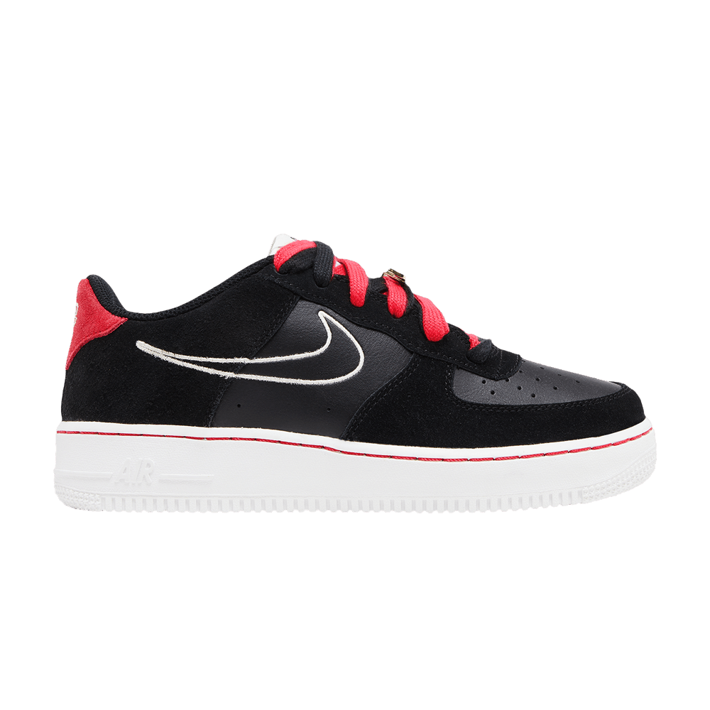Кроссовки Nike Air Force 1 LV8 S50 GS 'Bred'