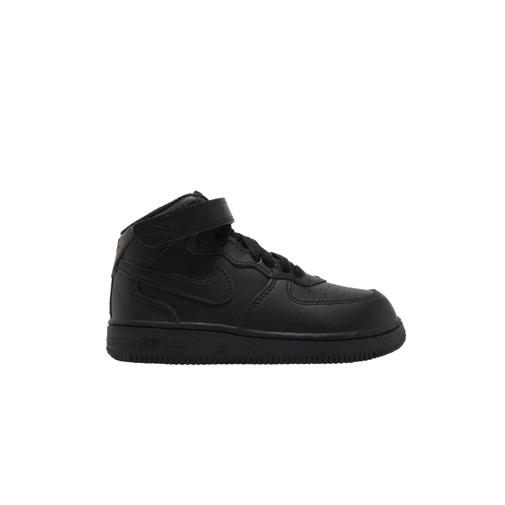 Кроссовки Nike Air Force 1 Mid LE TD 'Triple Black'