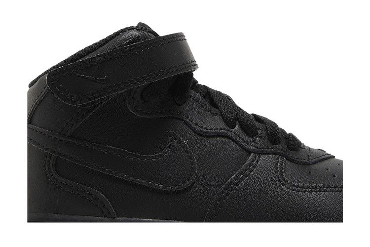 Кроссовки Nike Air Force 1 Mid LE TD 'Triple Black'