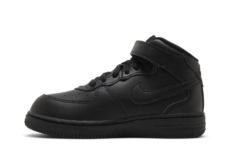 Кроссовки Nike Air Force 1 Mid LE TD 'Triple Black'