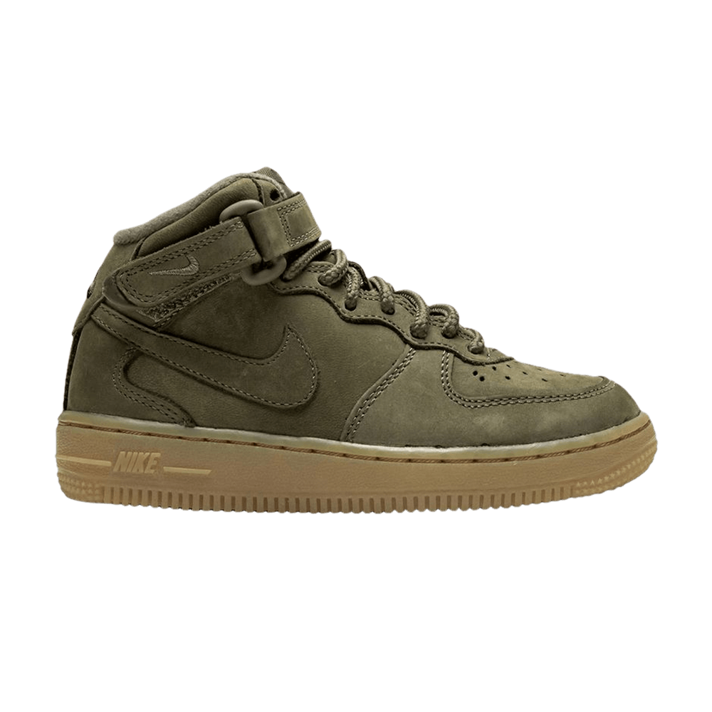 Кроссовки Nike Air Force 1 Mid WB PS 'Medium Olive Gum'