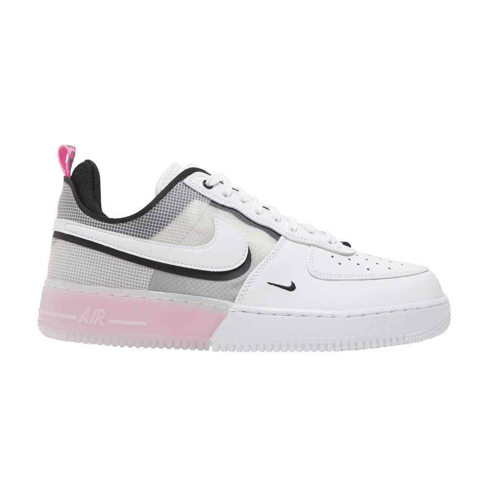 Кроссовки Nike Air Force 1 React 'White Pink Spell'