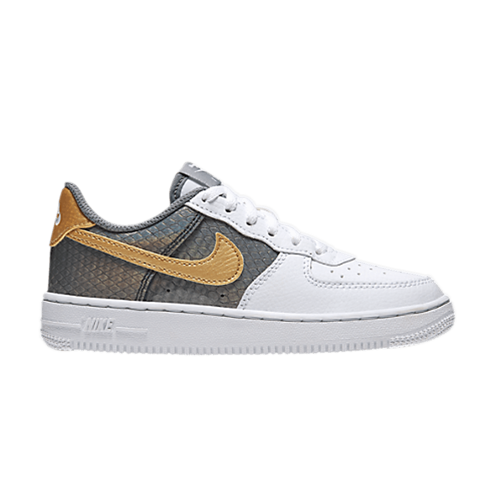 Кроссовки Nike Air Force 1 SE PS 'Baby Dragon - White Gold'