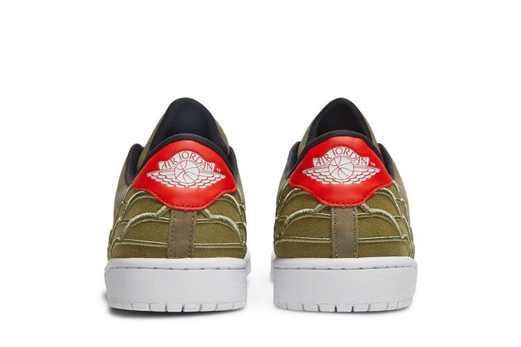 Кроссовки Air Jordan 1 Centre Court 'Oil Green'