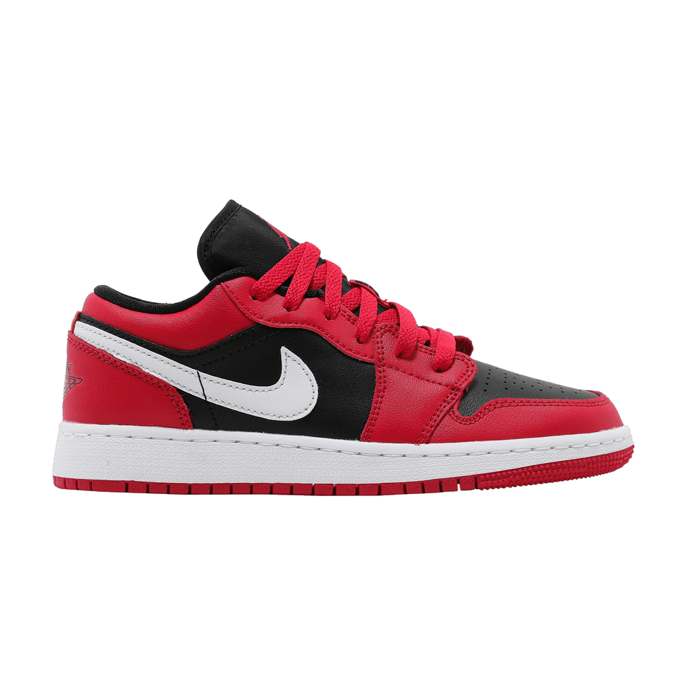 Кроссовки Air Jordan 1 Low GS 'Black Very Berry'