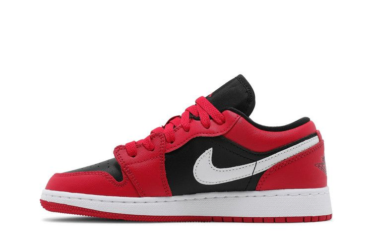 Кроссовки Air Jordan 1 Low GS 'Black Very Berry'