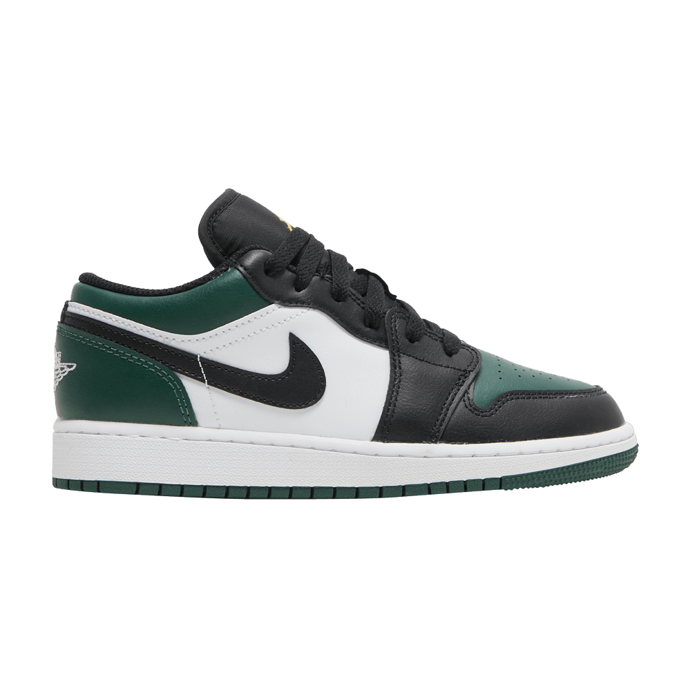 Кроссовки Air Jordan 1 Low GS 'Green Toe'