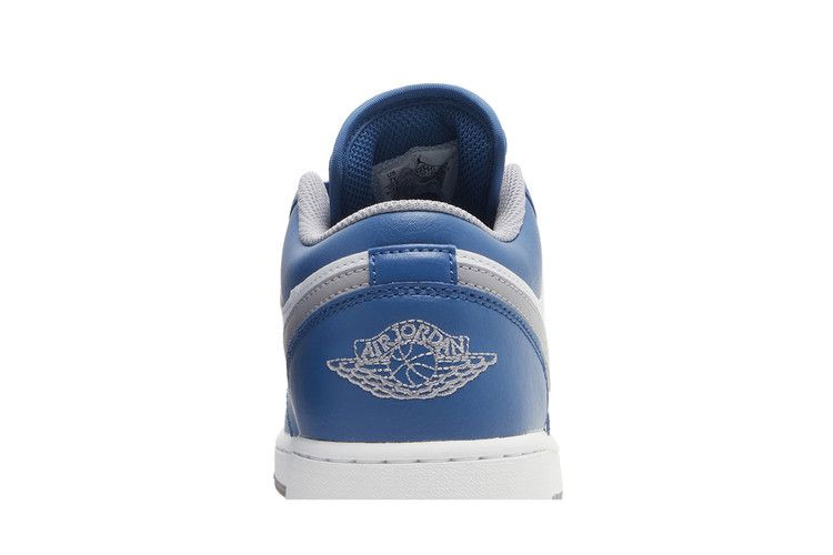 Кроссовки Air Jordan 1 Low GS 'True Blue Cement'
