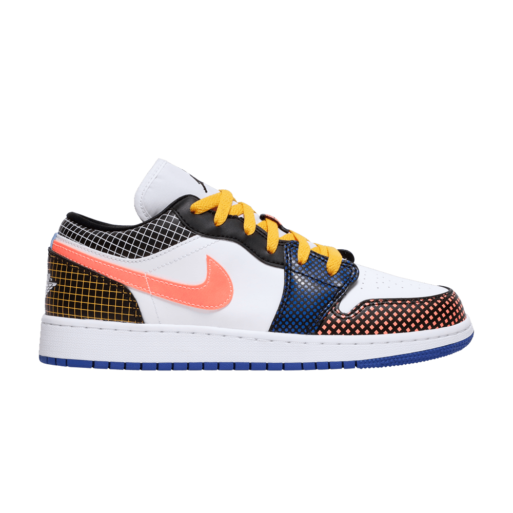 Кроссовки Air Jordan 1 Low MMD BG 'Multi Grid'