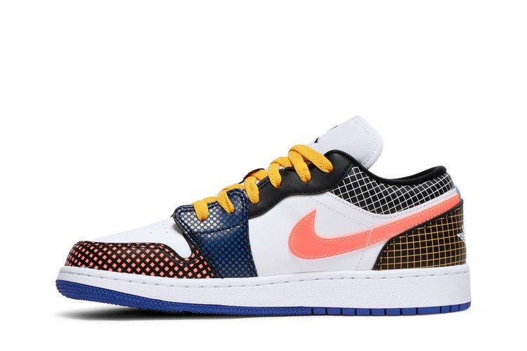 Кроссовки Air Jordan 1 Low MMD BG 'Multi Grid'