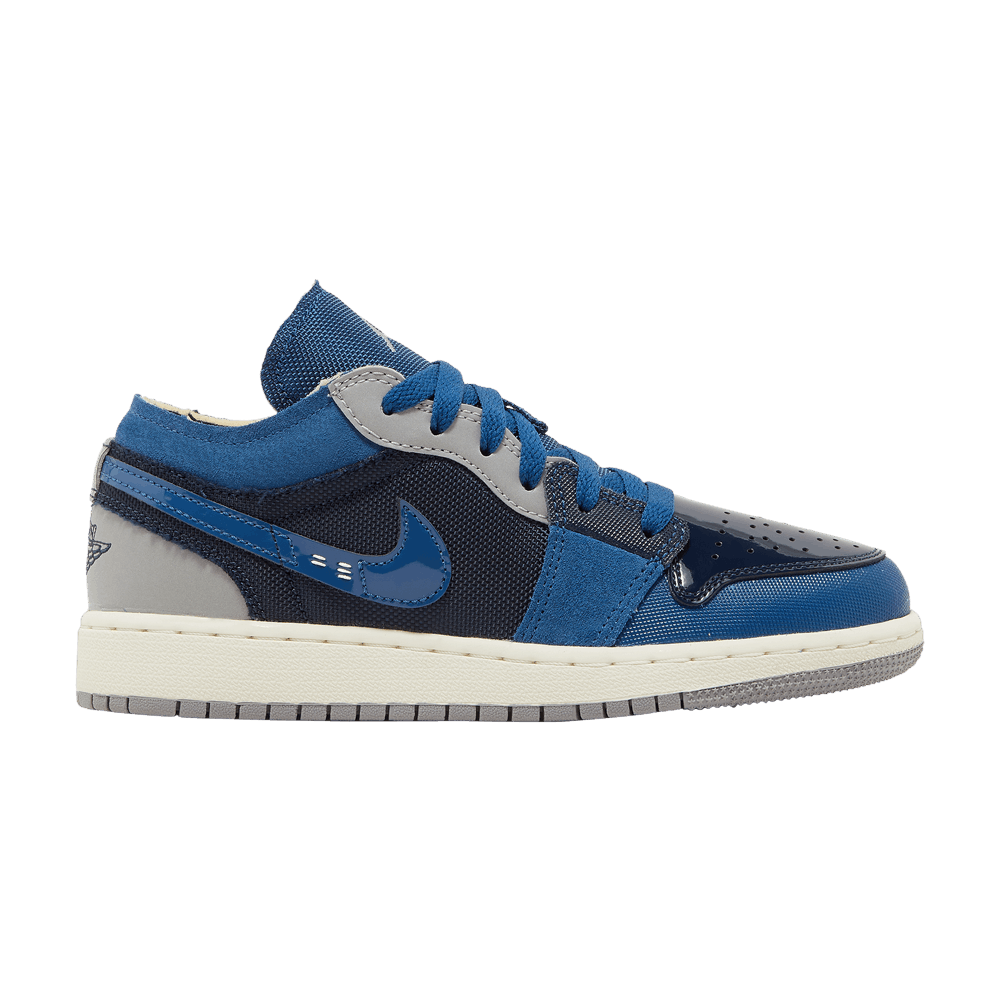 Кроссовки Air Jordan 1 Low SE Craft GS 'Inside Out - Obsidian'