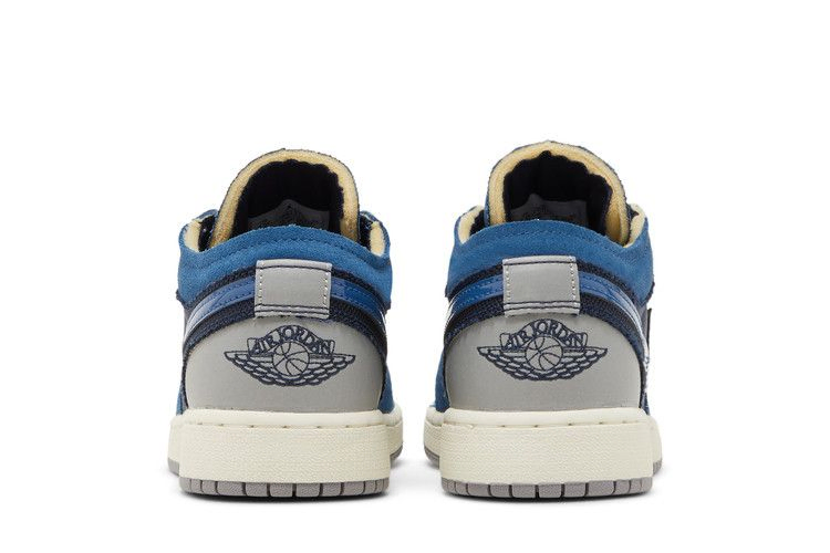 Кроссовки Air Jordan 1 Low SE Craft GS 'Inside Out - Obsidian'