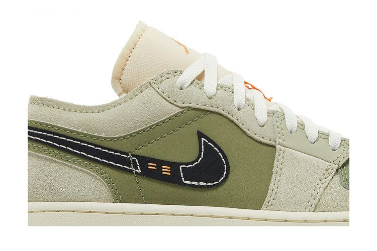 Кроссовки Air Jordan 1 Low SE Craft 'Light Olive'
