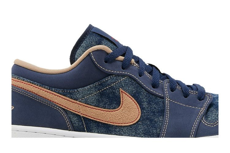 Кроссовки Air Jordan 1 Low SE 'Denim'