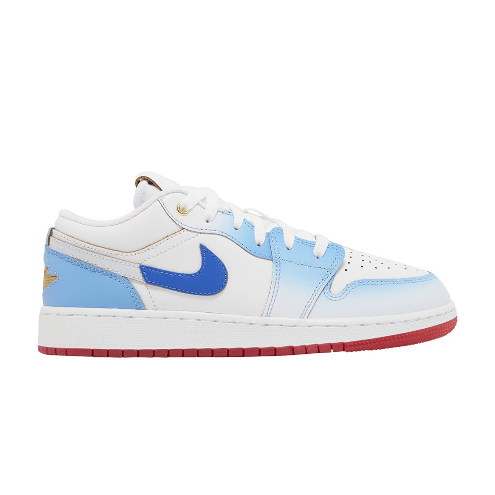 Кроссовки Air Jordan 1 Low SE GS 'Blue Gradient'