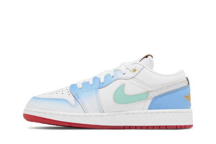 Кроссовки Air Jordan 1 Low SE GS 'Blue Gradient'