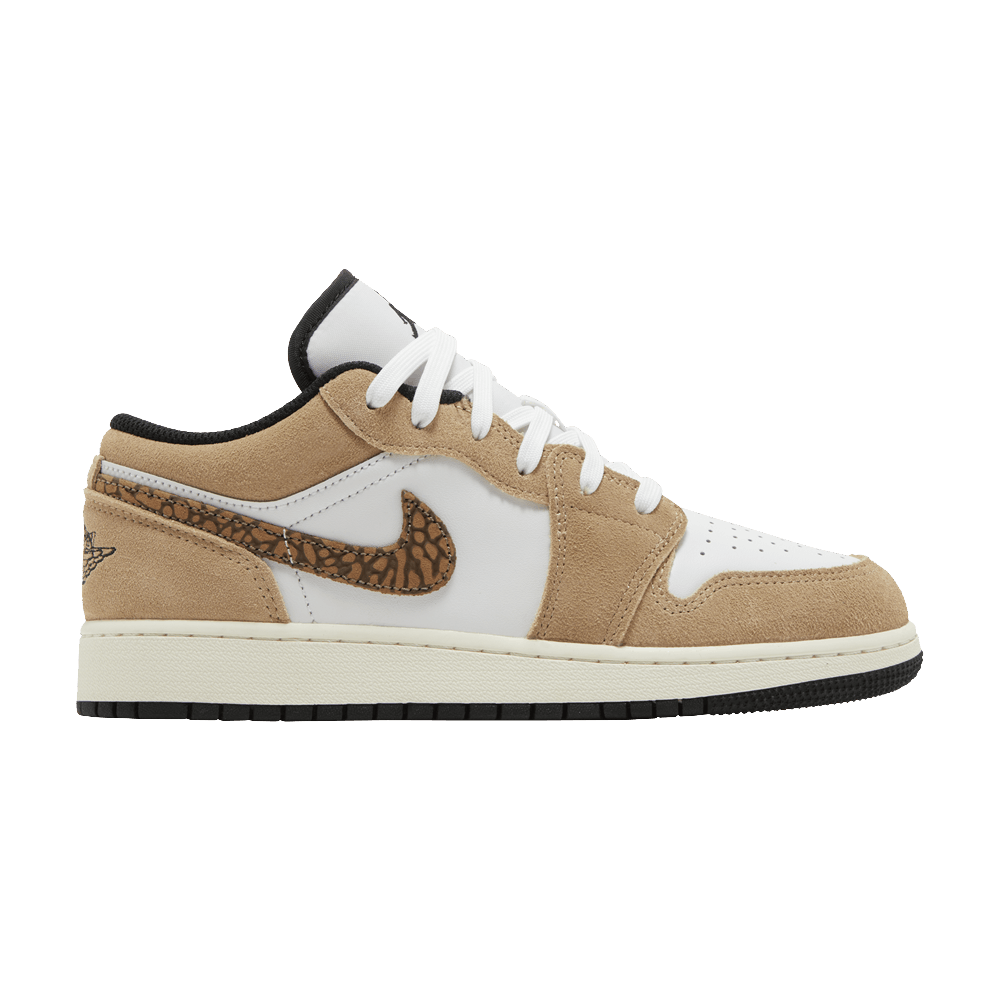 Кроссовки Air Jordan 1 Low SE GS 'Brown Elephant'