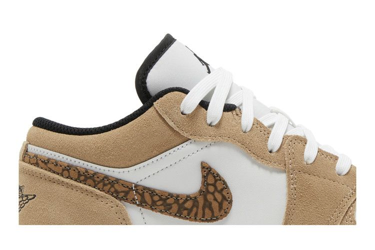 Кроссовки Air Jordan 1 Low SE GS 'Brown Elephant'