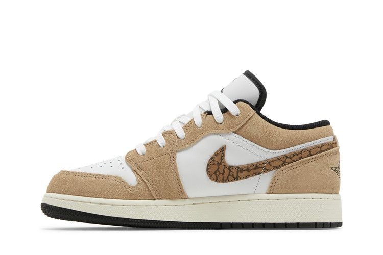 Кроссовки Air Jordan 1 Low SE GS 'Brown Elephant'