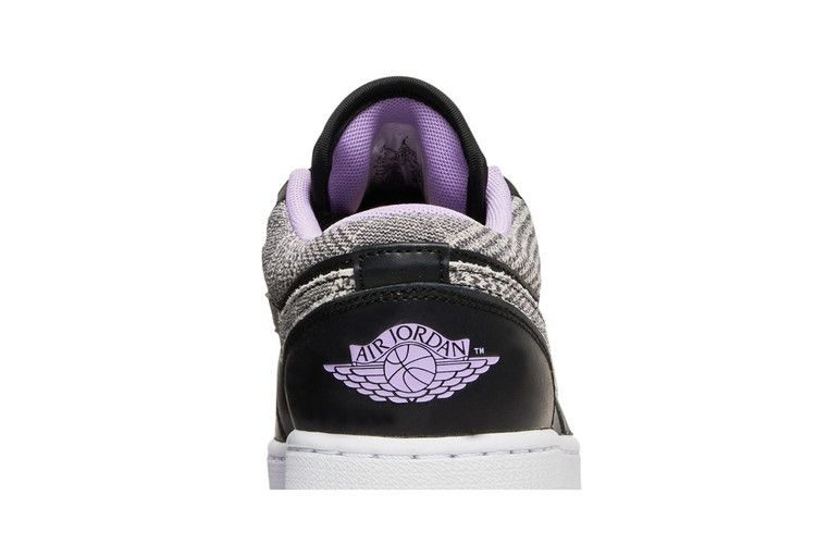 Кроссовки Air Jordan 1 Low SE GS 'Houndstooth'