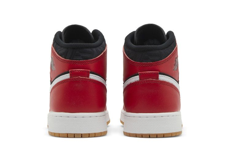 Кроссовки Air Jordan 1 Mid SE GS 'Christmas'