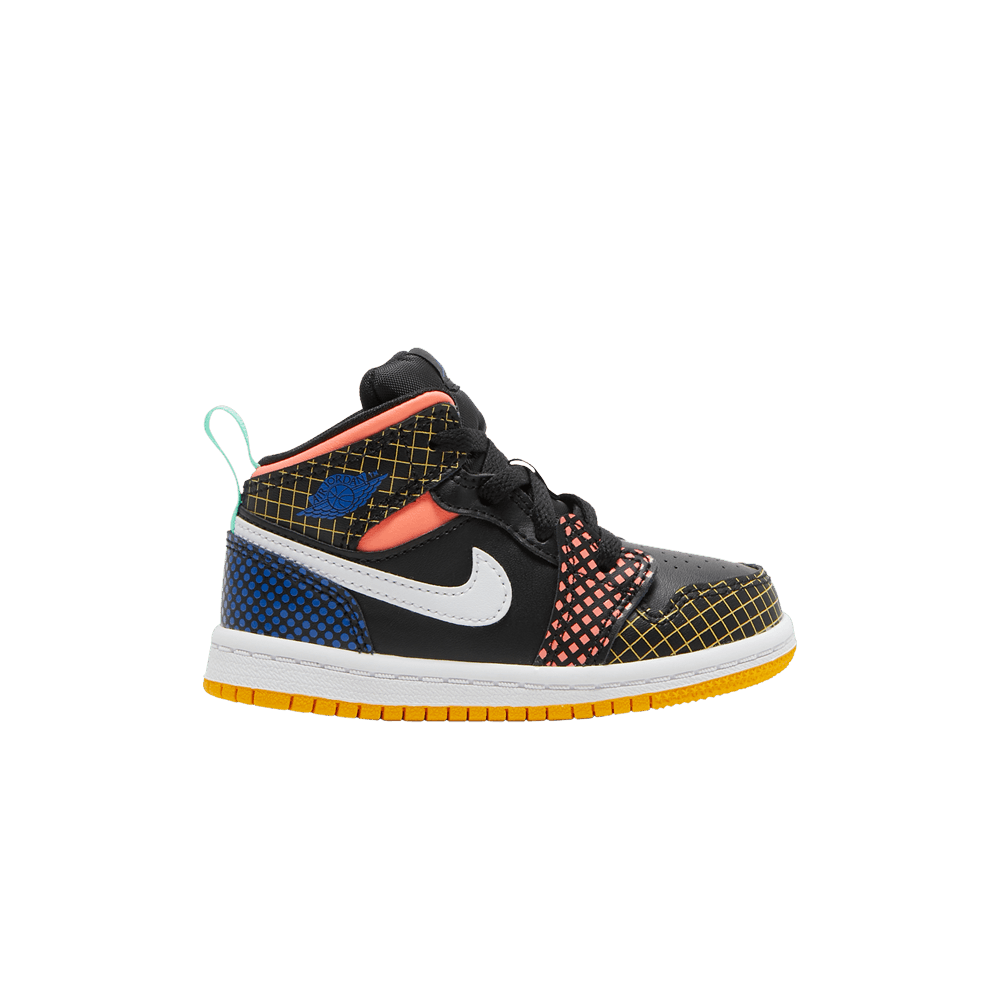 Кроссовки Air Jordan 1 Mid MMD TD 'Multi Grid'