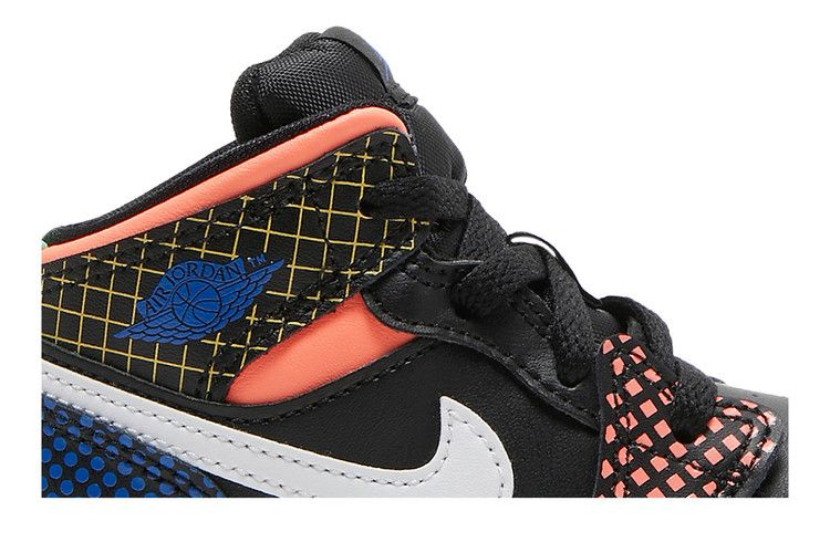 Кроссовки Air Jordan 1 Mid MMD TD 'Multi Grid'