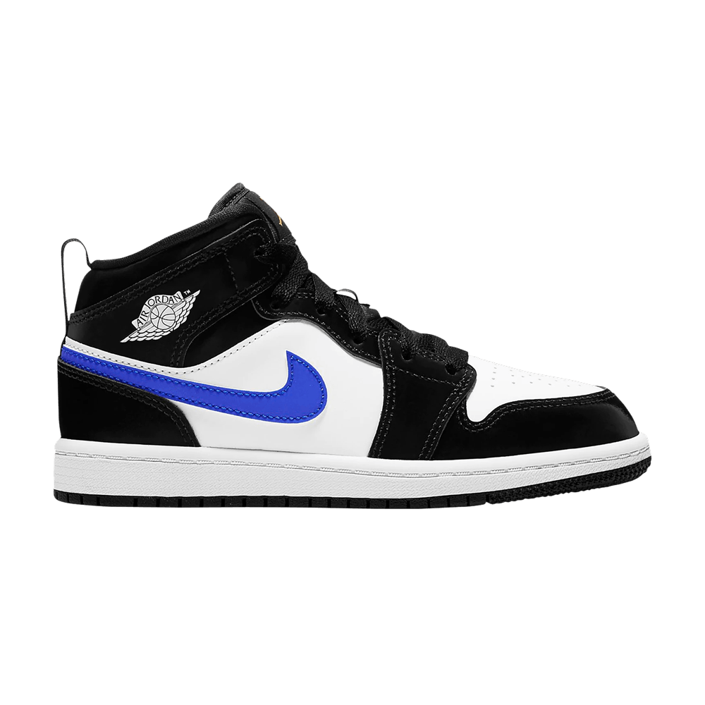 Кроссовки Air Jordan 1 Mid PS 'Black Racer Blue'