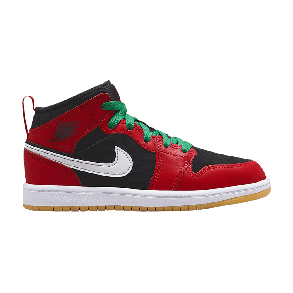 Кроссовки Air Jordan 1 Mid SE PS 'Christmas'