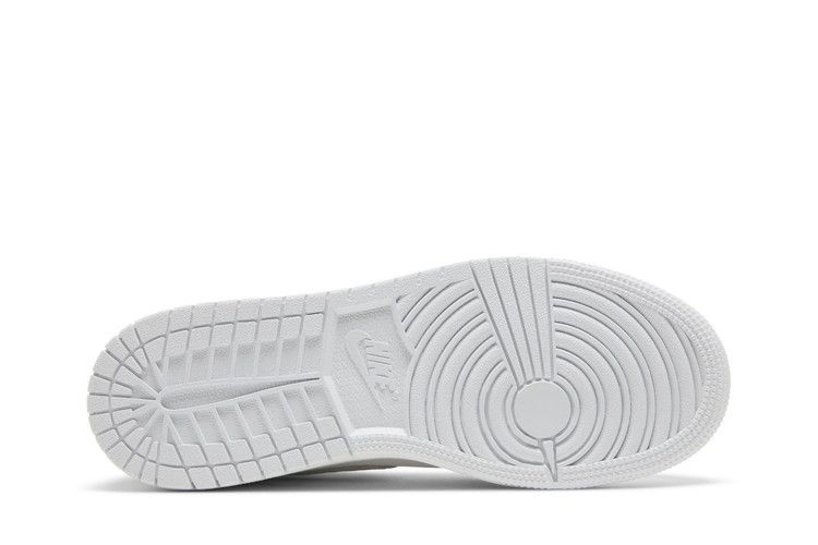 Кроссовки Air Jordan 1 Mid SE Craft GS 'Inside Out - White Sail'