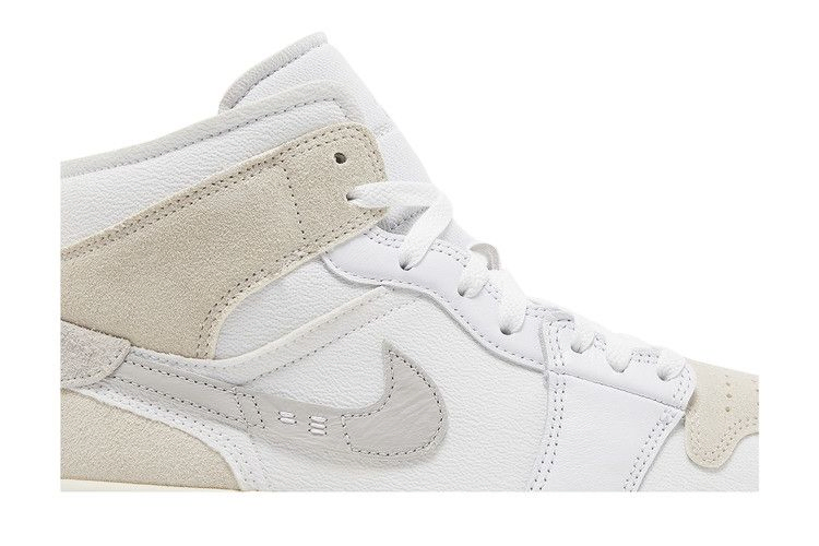 Кроссовки Air Jordan 1 Mid SE Craft 'Inside Out - White Sail'