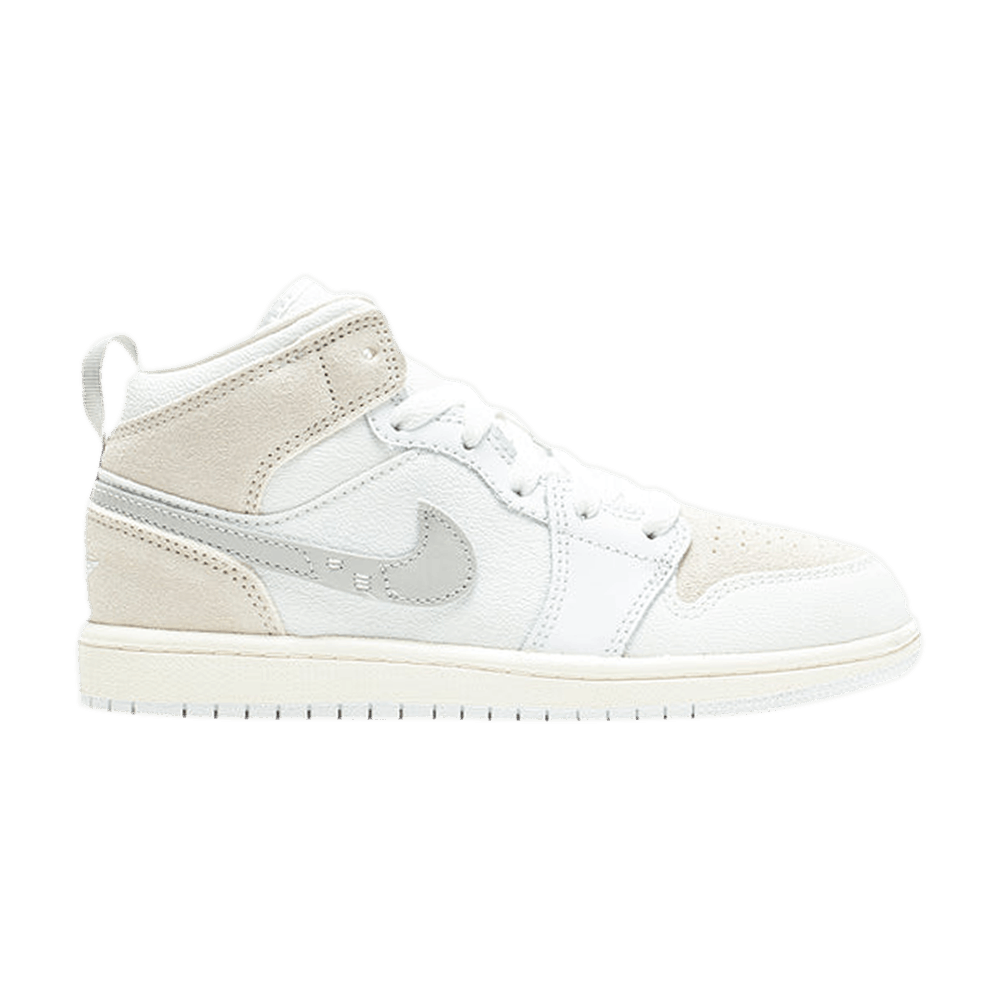 Кроссовки Air Jordan 1 Mid SE Craft PS 'Inside Out - White Sail'