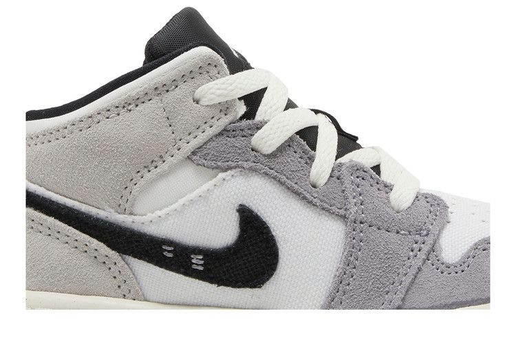 Кроссовки Air Jordan 1 Mid SE Craft TD 'Inside Out - Cement Grey'