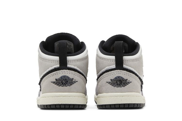 Кроссовки Air Jordan 1 Mid SE Craft TD 'Inside Out - Cement Grey'