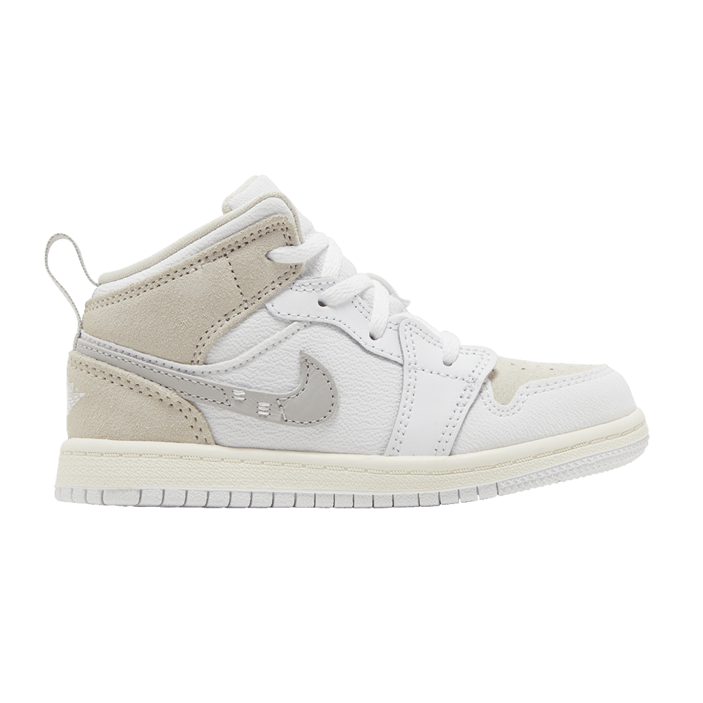 Кроссовки Air Jordan 1 Mid SE Craft TD 'Inside Out - White Sail'